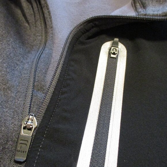 Fila Athletic Sports Men XX Large Gray Multiple Pockets Long Sleeve Pullover - Picture 4 of 8